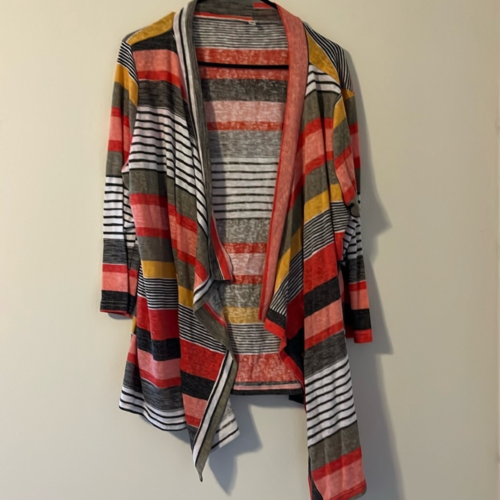 Striped Cardigan | XL